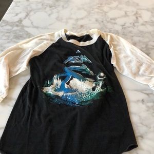 Vintage Asia concert band T-shirt small